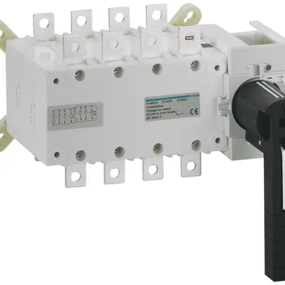 Commutateur de charge INC Hager 4L 400A pour plaque de montage 