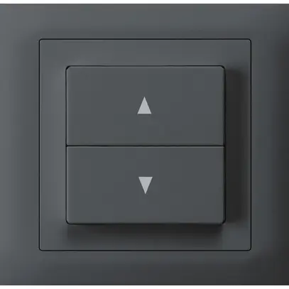 Pulsante per tapparella INS kallysto antracite 