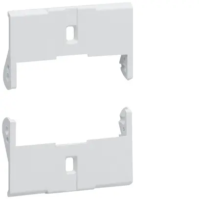 Couvre-bornes Hager pour interrupteur différentiel 10kA 1P+N 2UH 