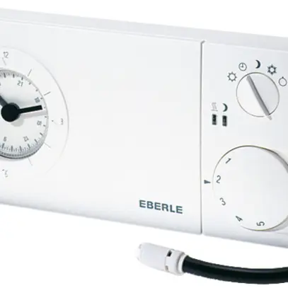 Termostato a orologio AP Eberle easy 3 fw, settimanale, 230V 1C, bianco 
