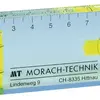 Niveau à bulle Morach-Technik AG 100×50×15mm transparent 