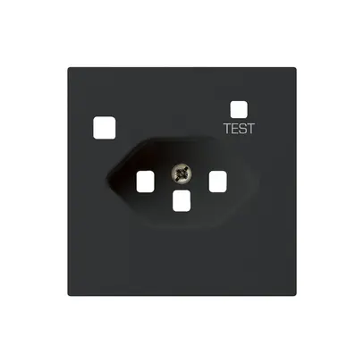 Placca frontale kallysto pT23 FI nero 