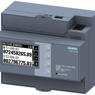 Misuratore di energia Siemens SENTRON PAC2200 5A ModbusTCP a vite 