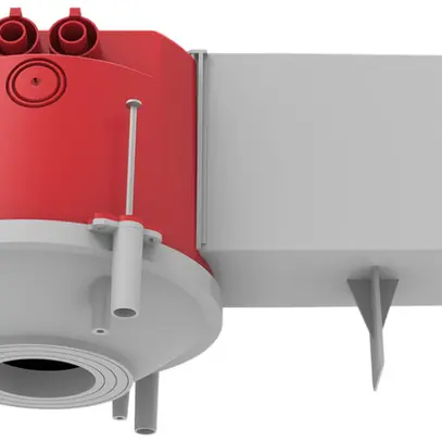 Scatola INS Spotbox Mini ATL con tunnel lungo Ø 47/55/65/75mm 