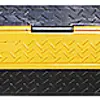Kabelbrücke Demelectric Protector Rubber 2-Kanal 1000×250×48 gelb/schwarz 