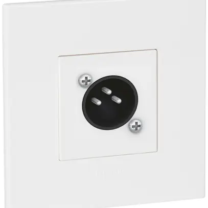 Anschlussdose XLR ATO weiss 3L männlich Gr.I 