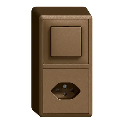 Combinaison AP EDIZIOdue 3/1P+T13 coffee 