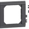 Rahmenblende Tehalit CH modular halogenfrei, 80mm, schwarz 