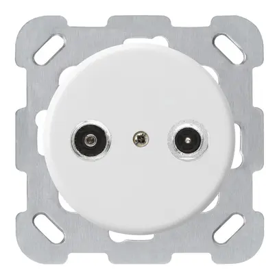 Prise d'antenne ENC basico TV-R montage B 4dB 2GHz blanc 