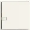 Poussoir ZEP 1c/1t ON-OFF station princ. EDIZIOdue blanc 