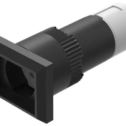 Avvisatore luminoso EAO01 18×24mm raccordo universale 