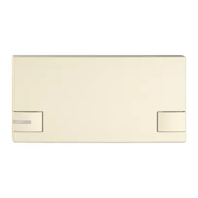 Poussoir 1/2 EDIZIO.liv KNX et UNI a.SNAPFIX® a.LED commande à 2 touches cr 