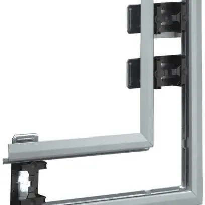 Angolo piatto Hager per BKIS 25mm zinc. 