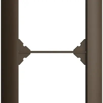 Telaio di copertura EDIZIOdue 1×2 coffee 