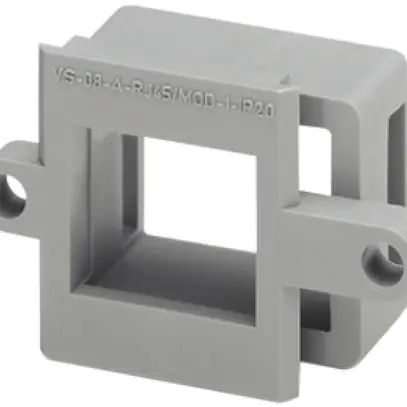 Montagerahmen Phoenix Contact VS, für Keystone, 1-Port, Kunststoff 