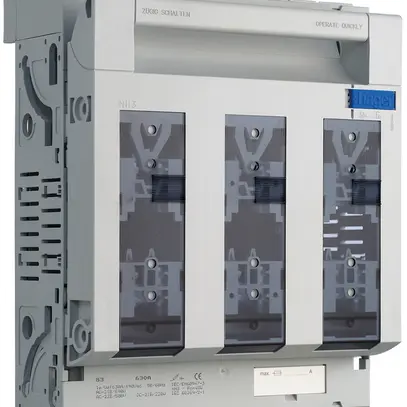 Coupe-circuit HPC weber.silas DIN3 690VAC 630A saillie/profilé sortie haut/bas 