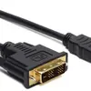 HDMI-DVI-D-câble Ceconet WXGA 165MHz 4.95Gb/s 1.5m noir 