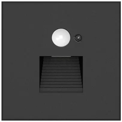 Applique LED INS DOTLUX EASYSTAIR PIR SEN 1.5W 70lm 930 82×82mm nero 