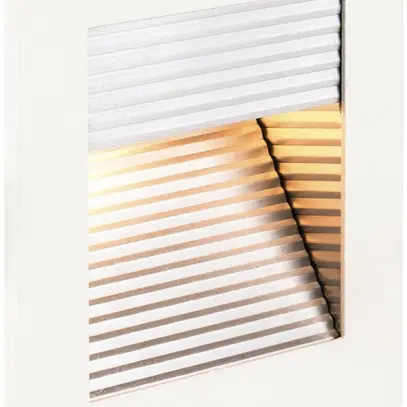 Lampada a muro INS LED SLV FRAME CURVE 3W 140lm 2700K 90×90×55mm bianco 
