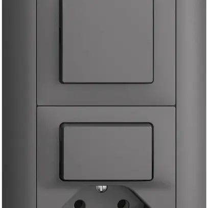 Combinazione INC EDIZIOdue 3/1P +3/T13 grigio scuro 