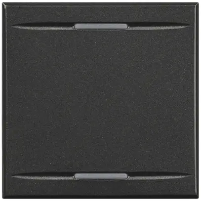 Bascule Axolute pour 2 modules anthracite sans symbole 