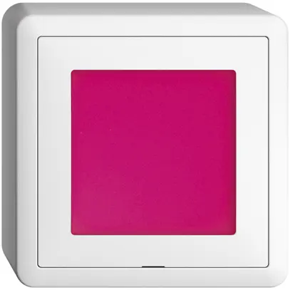 Lampada AP LED rosso, 230V EDIZIOdue bianco 