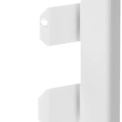 Cache paroi tehalit BR 68×130mm couvercle 80mm blanc trafic 