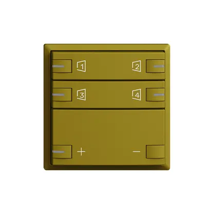 Kit montaggio Edue zeptrionAIR F, WLAN, dimmer, RGB-LED, 2×tasto, 2×commando ov 