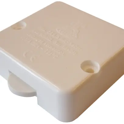 Pulsante per armadio INS 2A 250V bianco 