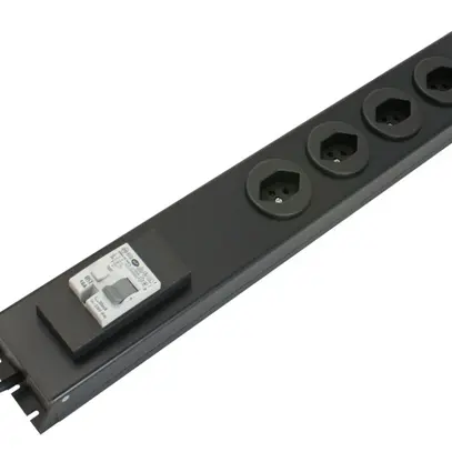 Prise multiple MH 5×T13 PowerLine FI-LS Td1mm² 1.5m noir 