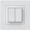 Poussoir sans fil Friends of Hue KPR, 4×, 94×94mm, autocollant, blanc 