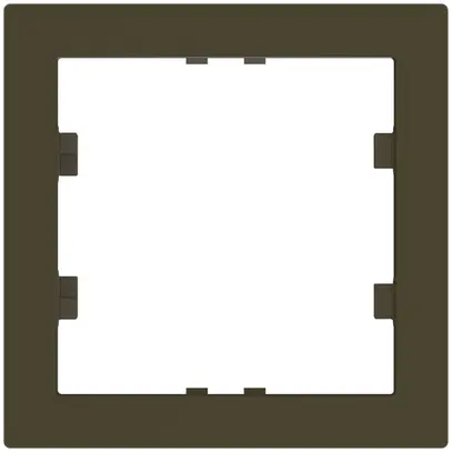 Cadre intermédiaire Hager kallysto KNX 60×60mm Duroplast brun 