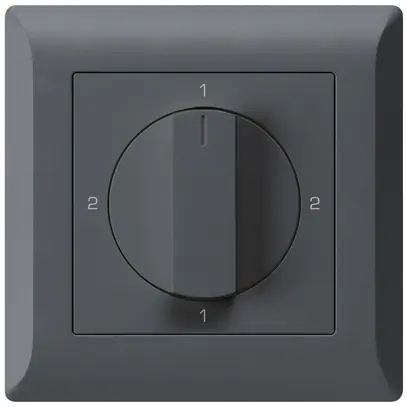 Interruttore rotativo INC kallysto.line 3/1L antracite con impugnatura girevol 