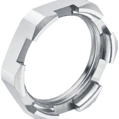 Contre-écrou AGRO M16×1.5 pour élément de drainage laiton nickelé 