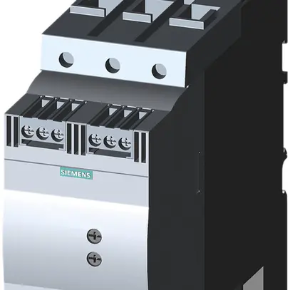 Démarreur progressif Siemens SIRIUS 3RW40 S3 106A 55kW ON, Us=110…230VUC 