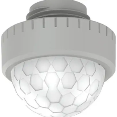 Rilevatore di movimento AP DOTLUX MISTRALsmart IP65 PIR 8m apparente grigio 