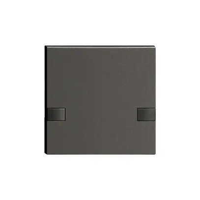 Touche 1/1 KNX/électron.s.LED EDIZIOdue commande à 2-touches noir 