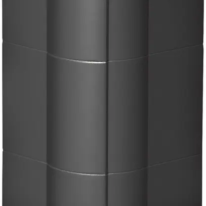 Angle extérieur tehalit BR 65170, noir graphite 