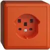 Presa AP EDIZIOdue T25 16A arancione, morsetti a vite 