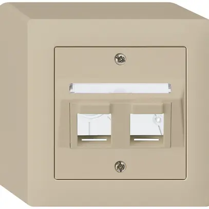 Kit de montage AP kallysto 2×Keystone beige 