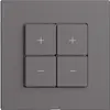 Comando per dimmer 2K/4T Edue Wiser grigio scuro 