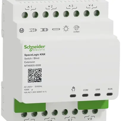 Attuatore di commutazione/tende Schneider Electric SpaceLogic 8…24 volte 