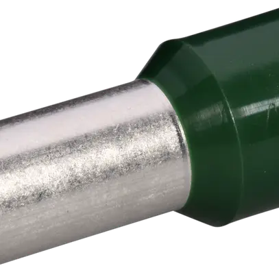 Embout de câble type A isolé 50mm²/20mm vert olive 