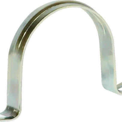 Bride acier 2 vis M63 zing. 