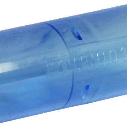 Manicotto ad innesto MT-Crallo M32 blu trasparente 