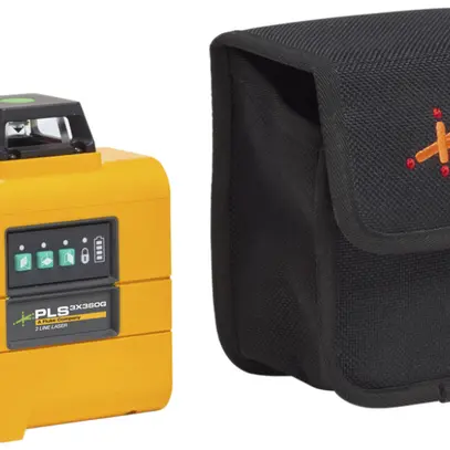 3-Punkt-Lasernivelliergerät Fluke PLS 3X360G Z TOOL grün 35m ≥5h 520nm 