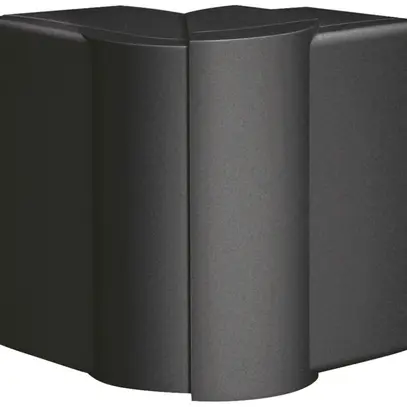 Angolo esterno Hager tehalit.LF 110×60mm nero IP30 