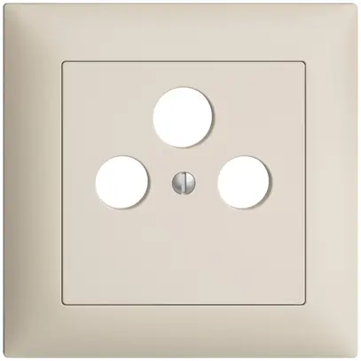 Kit frontal ENC EDIZIOdue crema 88×88mm 