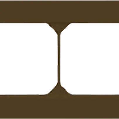 Intestazione INC kallysto.trend 1×4 marrone orizzontale 