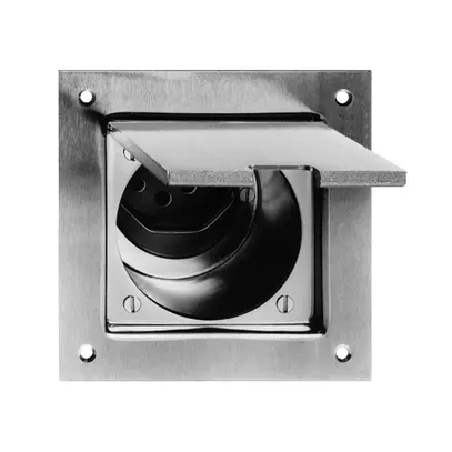 Prise INC FH PMKV T13 grd.II noir laiton nickelé 